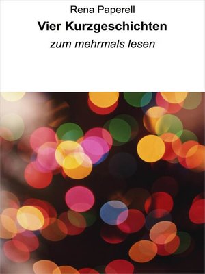 cover image of Vier Kurzgeschichten